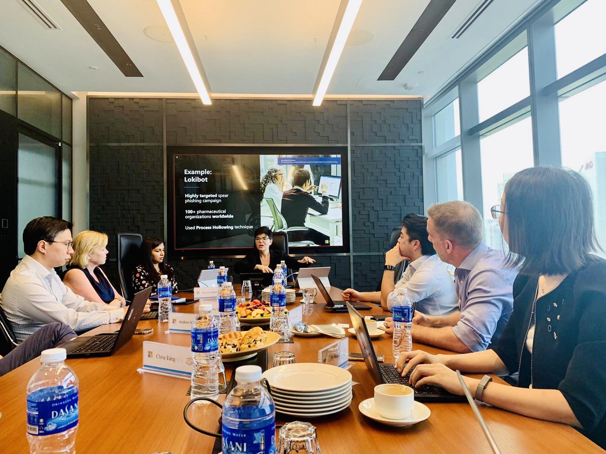 Thank you Analysts for joining our briefing on Trust and Security this morning, exploring the threat landscape and Microsoft’s latest updates in security. Thank You @dianakelley14, Mary Jo Schrade, <a href="/dianecb/">XXX</a>,  <a href="/phoram/">Phoram Mehta</a> for your insights <a href="/andy1994/">Andrew Milroy</a> <a href="/CathyHuangJ/">Cathy Huang</a> <a href="/uloeffler/">Ullrich Loeffler</a>