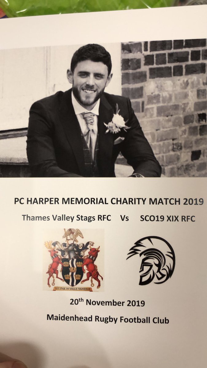 O2Met's tweet photo. Fantastic evening &amp; huge support @maidenheadrugby for PC Harper’s Memorial Match🙏🏻

Congrats to all involved &amp; @AndyGoode10 for adding the entertainment!🏉🍻

Let’s keep those epaulettes coming #policefamily

@TVStagsRFC @XixRfc @ThamesVP @TheRugbyPaper @UK_COPS @EnglandRugby https://t.co/QTCEAEJ8Wb