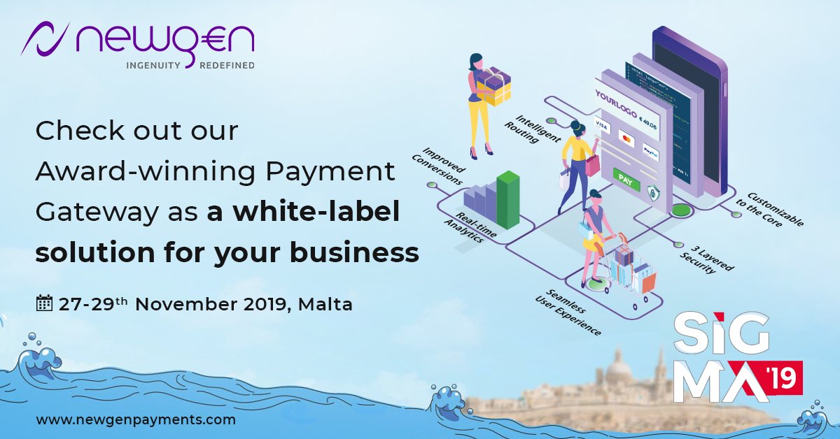 We're excited to be at @iGamingSummit - World's iGaming Village, Malta on 27th - 29th November! Check out our award-winning Payment Gateway as a white-label solution for your business.

#iGaming #onlinegaming #payments #fintech #MaltaGamingAwards19 #SiGMA19 #WorldsiGamingVillage