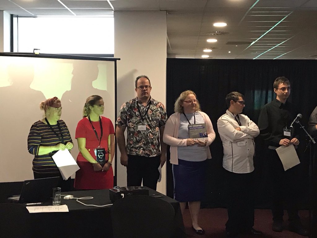 ld_wales's tweet photo. The Dream Team rock at the @PGGCWWCP conference! #SupportTheCharter https://t.co/VPfnUg3UAq
