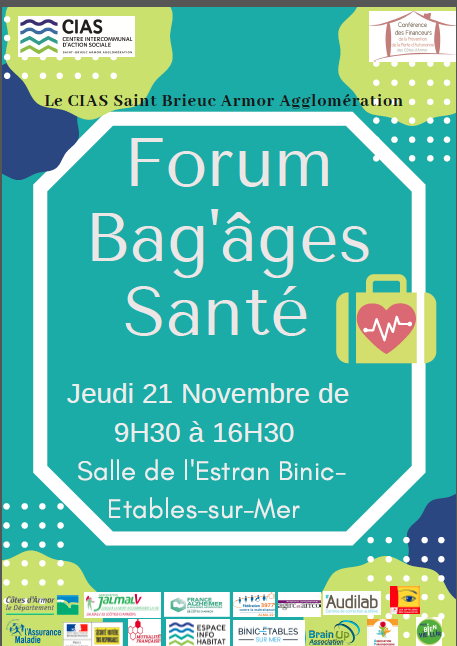 AgircArrco's tweet photo. Les équipes du comité régional de l'Action sociale #CRCAS de l'@AgircArrco vous accueillent sur leur un stand d'informations sur le #BienVieillir aux côtés de l’association "Pour bien vieillir Bretagne au Forum bag'âges Santé à #Binic aujourd'hui. @FranceAlzheimer #CPAM. https://t.co/7e6c7n32Kl