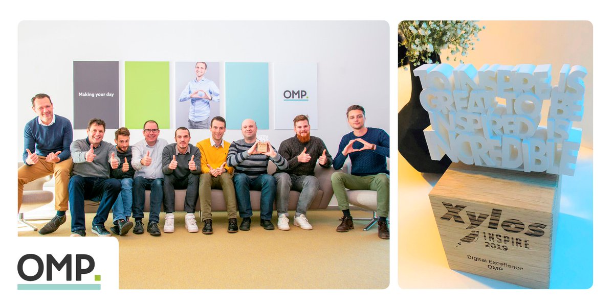 We won the #Xylos #DigitalExcellence Award! We saved 10x more storage capacity by implementing a new #datastorage and backup environment with #Nimble and #Cohesity. Curious how we manage an annual data growth of 40%? Learn more: bit.ly/2s4kL5s. #XylosInspire19