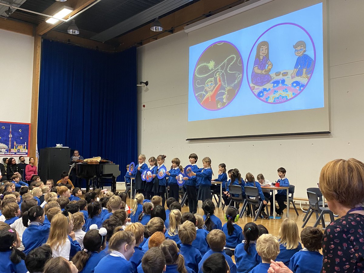 BSNJSV's tweet image. We have also learned about Diwali. The Rangoli designs are really colourful. @BSNArt #JSVY2 #JSVAssembly