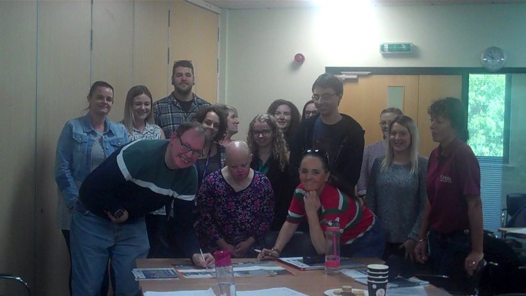 #TotalCommunication coordinators sign the Charter! #SupportTheCharter