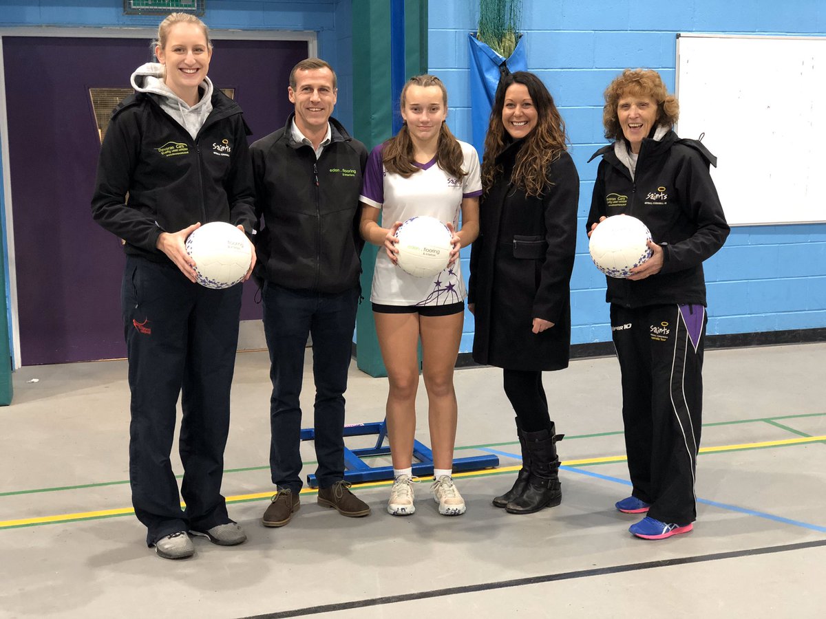 SaintsNetballSW's tweet image. Thank you Eden Flooring for sponsoring our new balls this season We are delighted to have you on board #newsponsors flooringcornwall.com