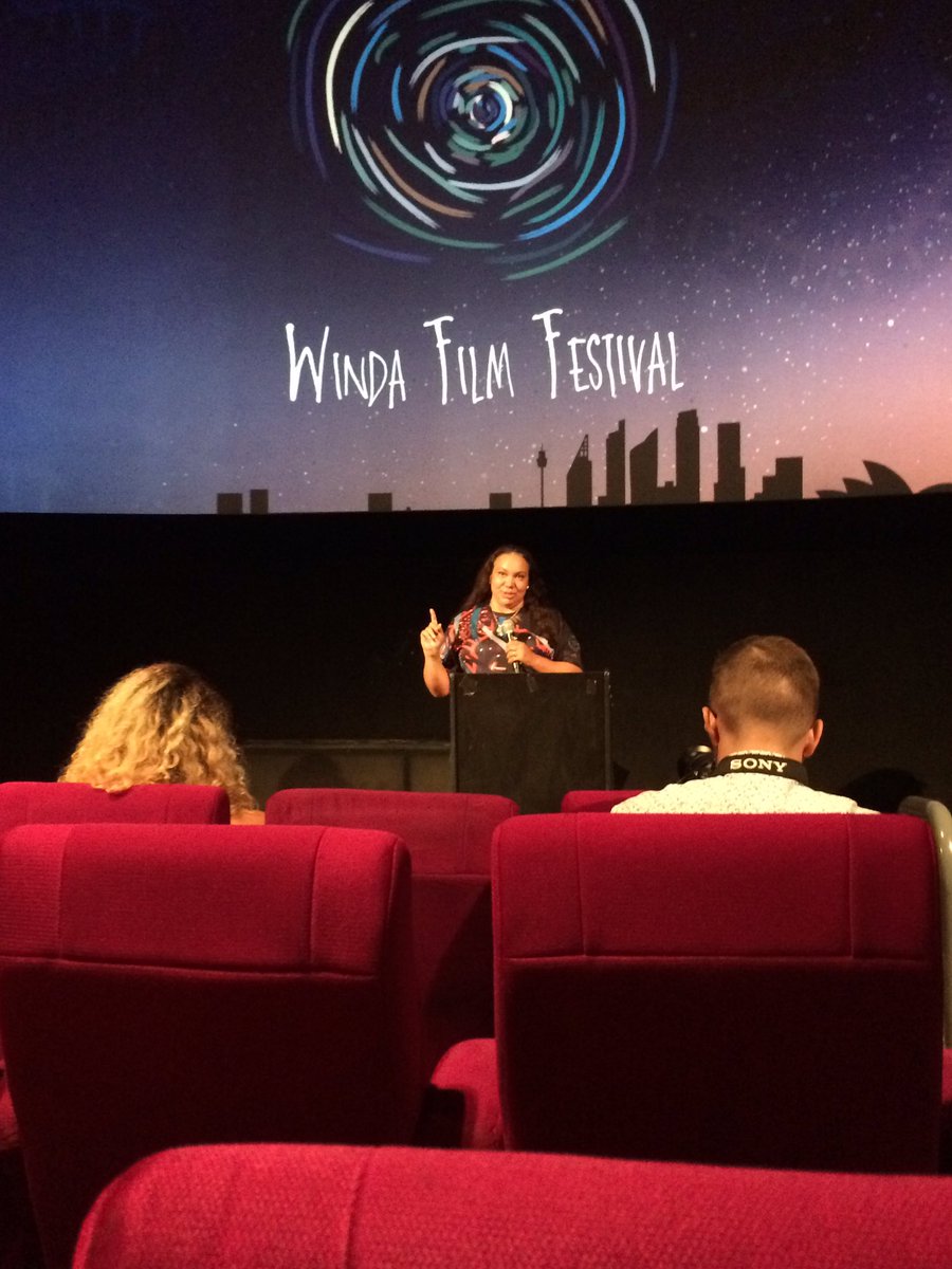 nadrlabs's tweet image. @UTSFass @CentralNewsUTS #windafilmfest When asked why Winda Film Fest is so important for indigenous voices, director Pauline Clague says: