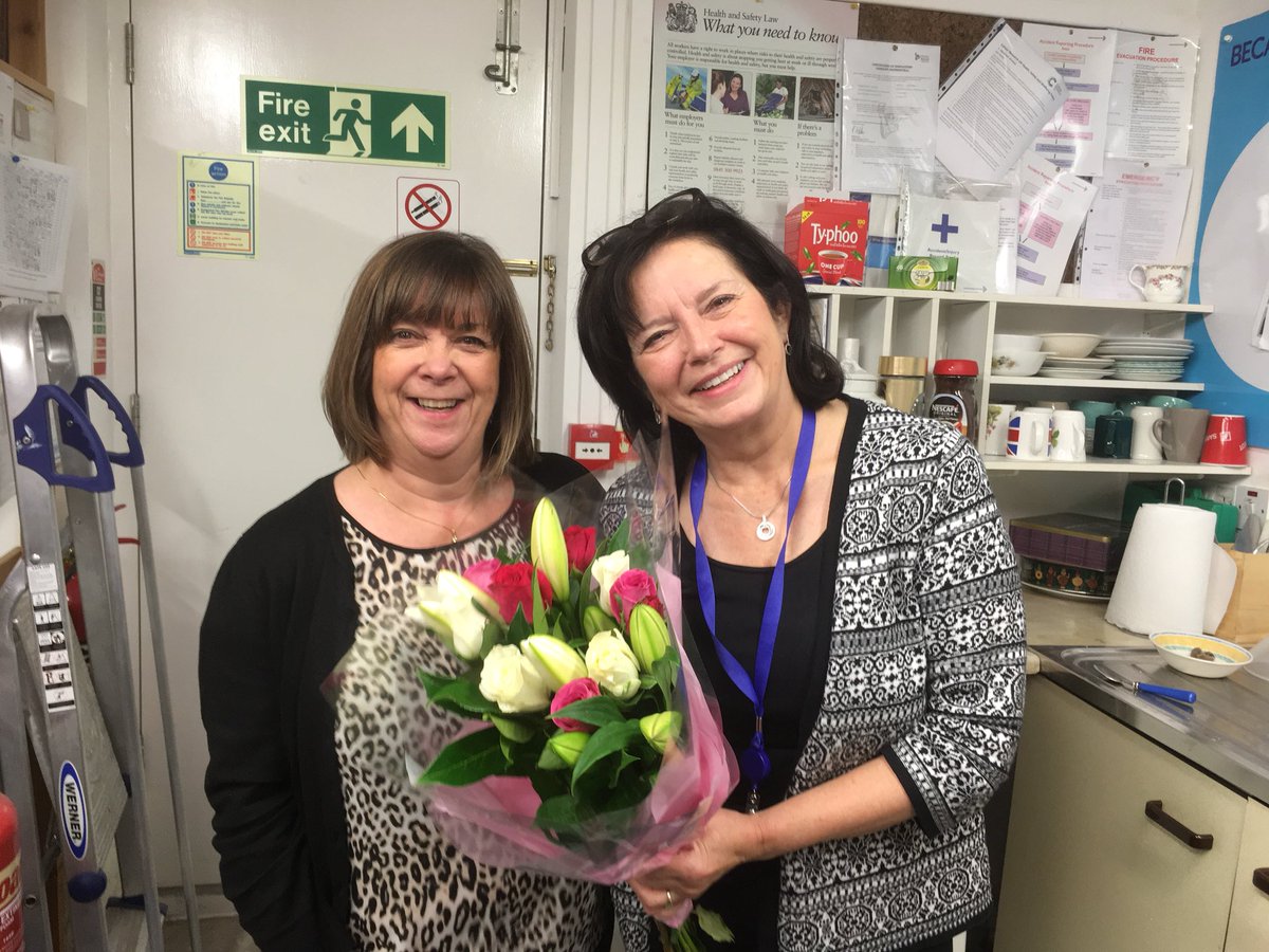 Julia Stewardson (@juliastewardson) on Twitter photo Saying a sad farewell to Val in Darlington after 18 years. What an Ambassador for CRUK you have been. So lovely to hear that you will be continuing to fundraise with the team & May even volunteer! Wishing you all the best Julia x <a href="/CRUKShops/">Cancer Research UK Shops</a> <a href="/missgillbe1/">Gill Jones</a> <a href="/CRUKJo/">Jo Mewett</a> Saying a sad farewell to Val in Darlington after 18 years. What an Ambassador for CRUK you have been. So lovely to hear that you will be continuing to fundraise with the team & May even volunteer! Wishing you all the best Julia x <a href="/CRUKShops/">Cancer Research UK Shops</a> <a href="/missgillbe1/">Gill Jones</a> <a href="/CRUKJo/">Jo Mewett</a>