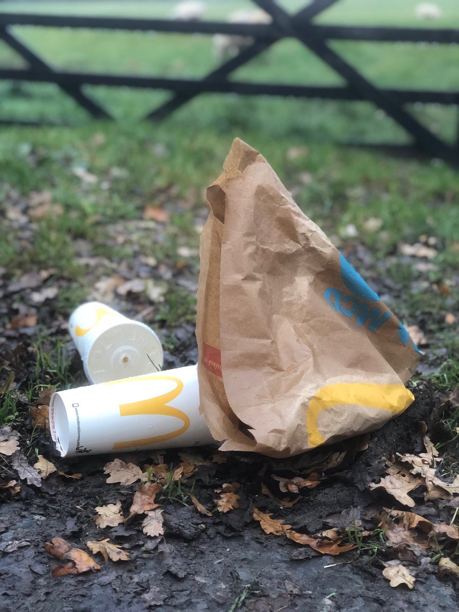 The technology is available, and as soon as ⁦<a href="/McDonaldsUK/">McDonald's UK</a>⁩ start printing car registration numbers on takeaway packaging, this constant tide of littering will stop. Come on guys - what a Christmas gift to the countryside (and taxpayer) that would be!