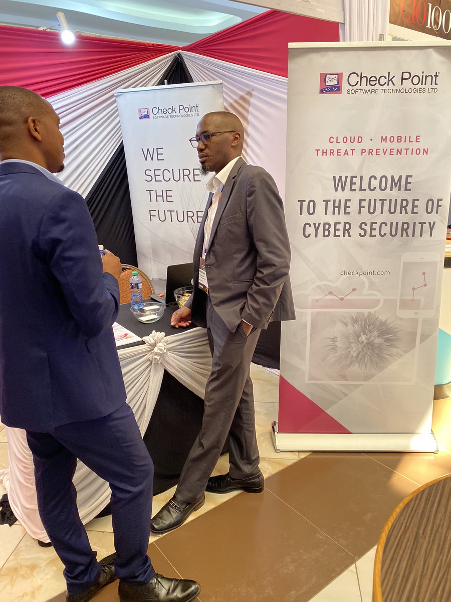 CHKPAfrica's tweet photo. Looking forward to interacting with our customers and potential customers at #CIO100 in Naivasha, Kenya https://t.co/MJPBoinuVj