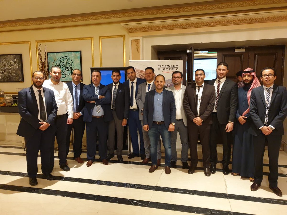 ElsewedyKsa's tweet photo. Proud to be among outstanding and amazing team in Our Annual Seminar in Riyadh ..

When big names in our market shrank, we are looking for growth  #congratulation  ELSEWEDY ELECTRIC KSA TEAM 🇸🇦

#elsewedyelectric #elsewedycables #موسم_الرياض #elsewedyksa #معرض_الرياض_للسيارات https://t.co/g3eXly5TqQ