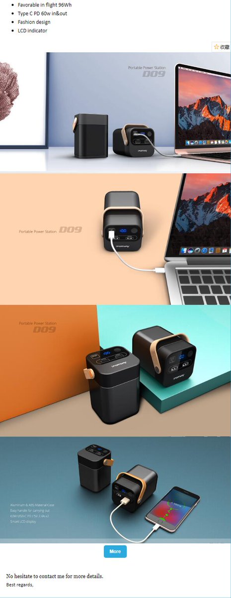 AC_Banks_Solar's tweet photo. Easy Go Portable Power Generator -iforway D09

sales03@iforway.com / https://t.co/4NmMlTKWKl

 #powerbank #powerpack #batterystorage, #home #offgridsystem #camping #RV #hiking #earthquake #mobiledevices  #CPAP #Drones #tablet #laptop #Macbook #minifridges #GoPros #emergency https://t.co/gbdQnGSgo0