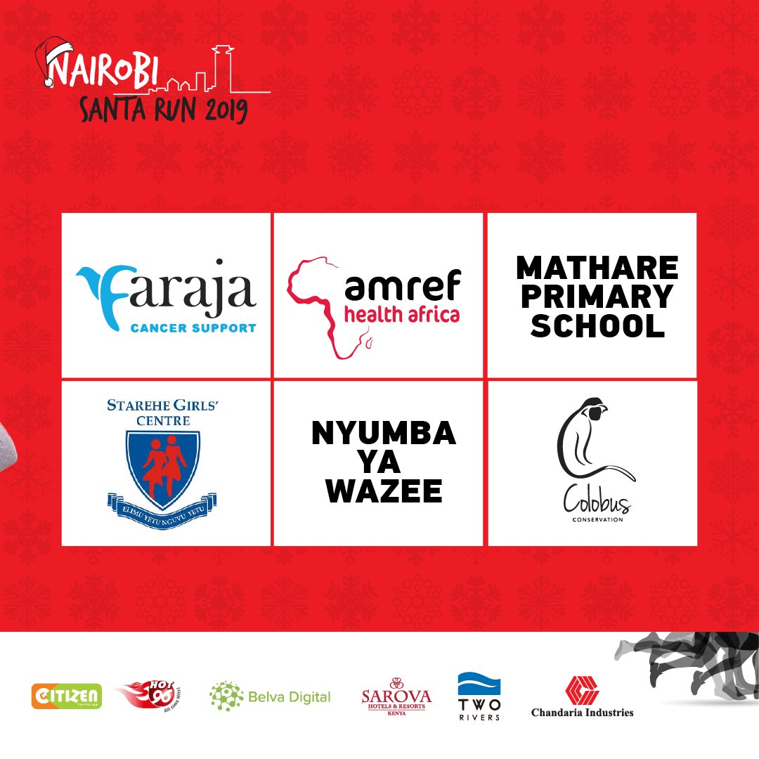Nairobi Santa Run tweet media