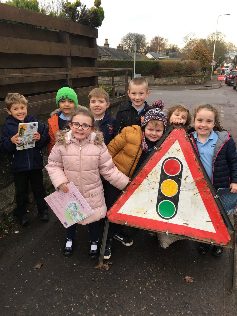 St. Margaret's R.C. PS (@stmargaretrcps) on Twitter photo It’s #BookWeekScotland AND road safety week so P1/2 found this warning sign on the way back from the library! <a href="/RoadSafetyScot/">Road Safety Scotland</a> It’s #BookWeekScotland AND road safety week so P1/2 found this warning sign on the way back from the library! <a href="/RoadSafetyScot/">Road Safety Scotland</a>