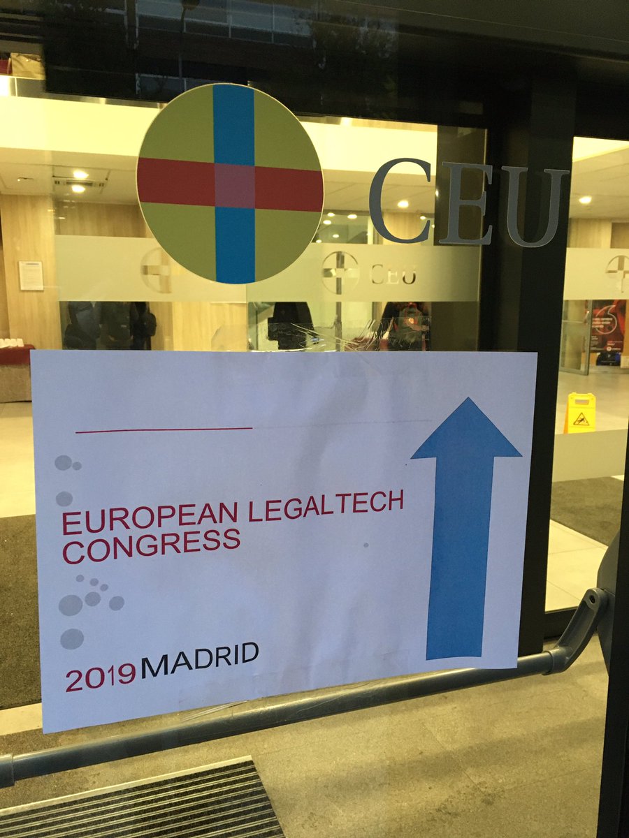 Day 2 at #ELTACON19 in Madrid with <a href="/mhermkes/">Marjan Hermkes</a> and @EvaPeeters1976. Today at CEU Universidad San Pablo #legaltech <a href="/EULegaltech/">ELTA</a>