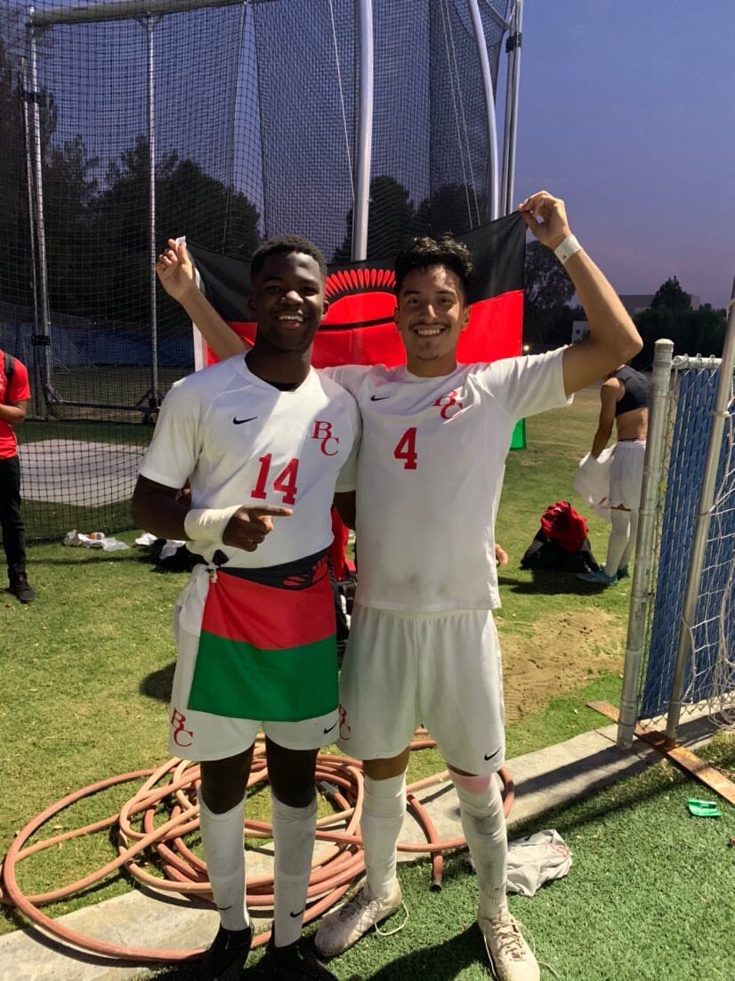 It’s been a memorable first season of college soccer for Muebelele. He’s scored 5 times this season, helping his college to their first ever Conference Championship! 🏆 

Muebelele and his teammates will open up post season play this weekend in the regional tournament!