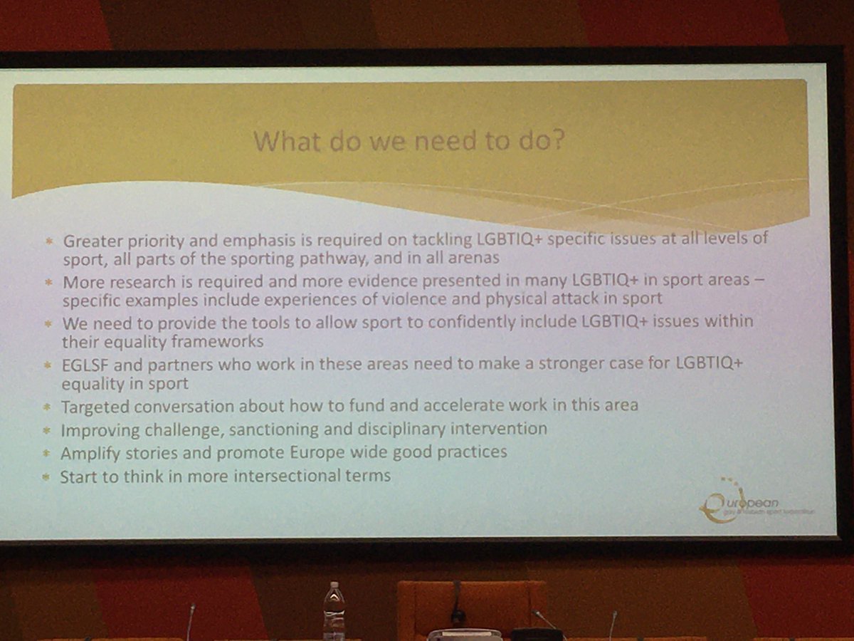Presented at conference of @EPAS_APES on human rights in sport: one of the limited studies in Europe on homophobia, biphobia, transphobia and interphobia in sport. With 5.524 respondents! <a href="/outsporteu/">Outsport</a>  👉 report: out-sport.eu/wp-content/upl…