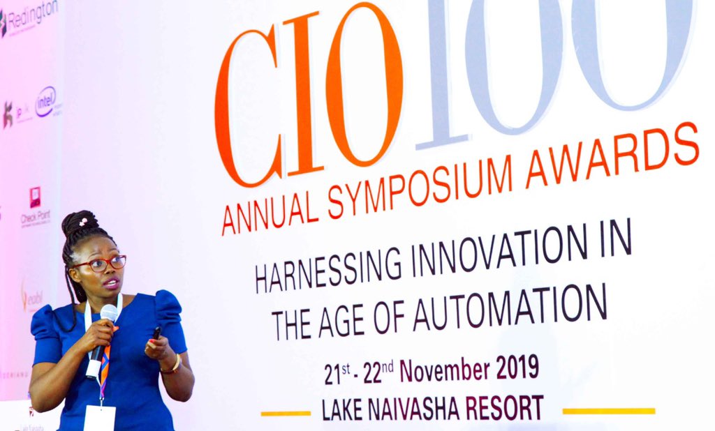 dx5ve's tweet photo. “What is Devops? A development and operations collaboration.” -Safaricom. #CIO100AwardsEA #CIOEA https://t.co/m2HLgwAkFa