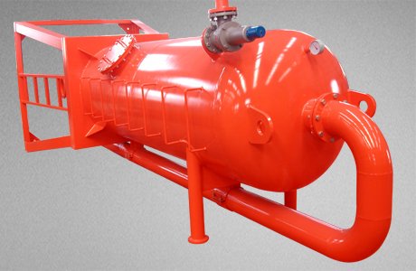 KOSUN_Robin's tweet photo. Mud gas separator serves as an ideal device if well blowout or kick occurs or if operators apply under-balanced mud column in drilling process. KOSUN mud gas separator is primarily used to remove the enormous free gas from drilling fluids, including poisonous gases like H2S. https://t.co/6DpAL59Klh