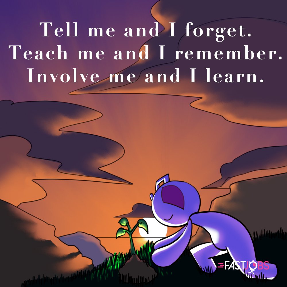 FastJobsMY's tweet image. Use these wise words to guide you through learning new things in life 😁 #FastTips