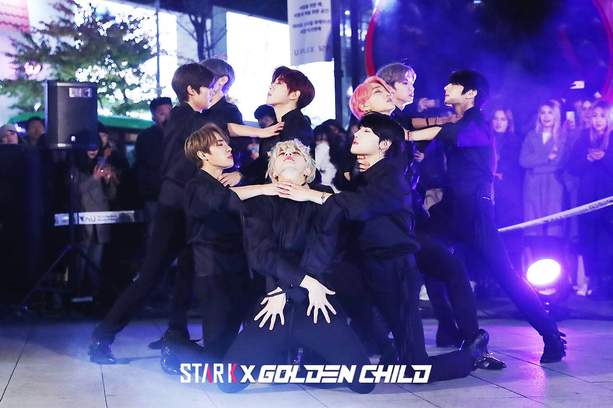 KPOPFAVE_'s tweet photo. [STARKxGolden_Child]

게릴라로 데뷔한 금둥이들이 컴백과 함께 Reboot..
돌아온 게릴라 신촌 무대 1열 직캠 ★주의★ 이 영상을 안본 사람은 있어도 한 번만 본 사람은 없다네요..

안본 사람 없게 해주라‼️ 

🌹Phantom ver https://t.co/TqI8ZTOUKE 

#Golden_Child #골든차일드 #WANNABE #워너비 https://t.co/VVuettHj4n