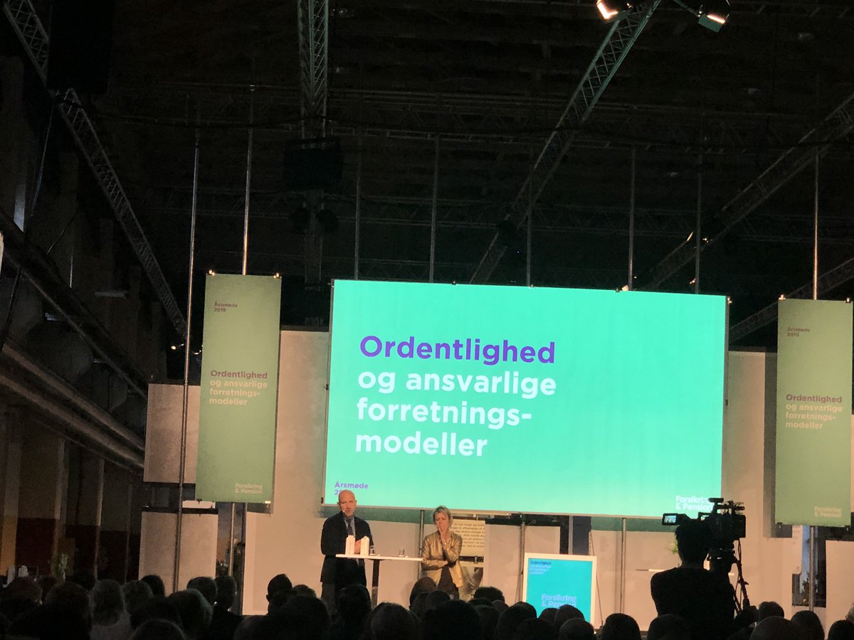 Stærkt fokus på ordentlighed i forsikring og pension! En kerneværdi i <a href="/alm_brand/">Alm. Brand</a> - og meget vigtigt for vores alles tillid på tværs af #Bank, #Forsikring og #Pension. Er til F&amp;P’s årsmøde - den store fest for politikere, presse og gode kolleger. #ViErAlmBrand #FinansDk