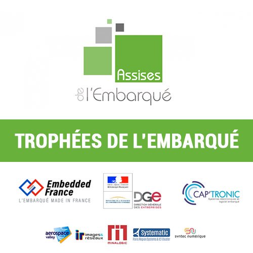 A (re)lire: Les Trophées de l’embarqué 2019 couronnent #Allshot, le projet #AntBot, <a href="/CATIE_AQ/">CATIE</a>, <a href="/CorWave/">CorWave</a>, <a href="/GRAPHEAL_SAS/">GRAPHEAL</a> et #InnovPlus <a href="/myToucango/">Toucango</a> <a href="/EmbeddedFrance/">Embedded France</a> #2019embarque  bit.ly/2rda6VK