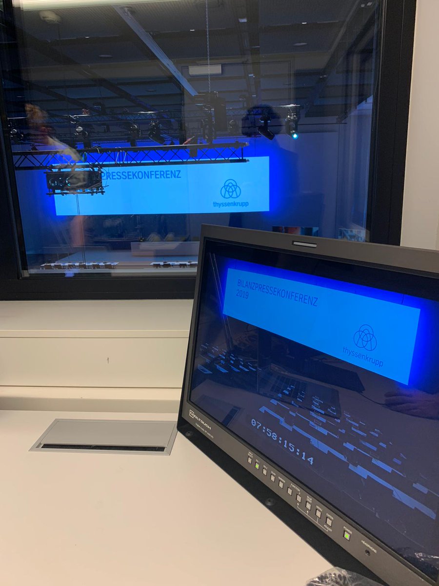 JETZT LIVE 🔴 Die Bilanzpressekonferenz von #thyssenkrupp ✨ #bpk2019
Live aus dem Quartier in #Essen ⬇️
slidesync.com/Oxv7D8JBlo?loc…