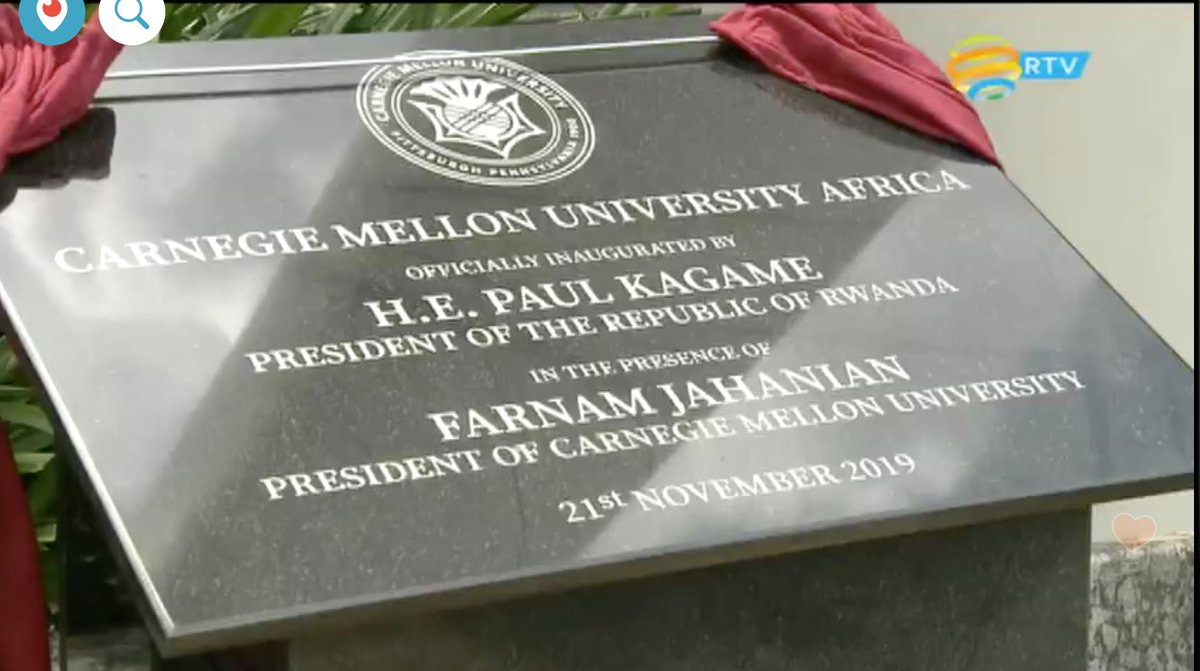 cmu_africa's tweet image. You can follow the live stream of today's inauguration event here: pscp.tv/w/1BdGYeMMkOYGX. via @rbarwanda. #CMUAfrica #StudyInRwanda