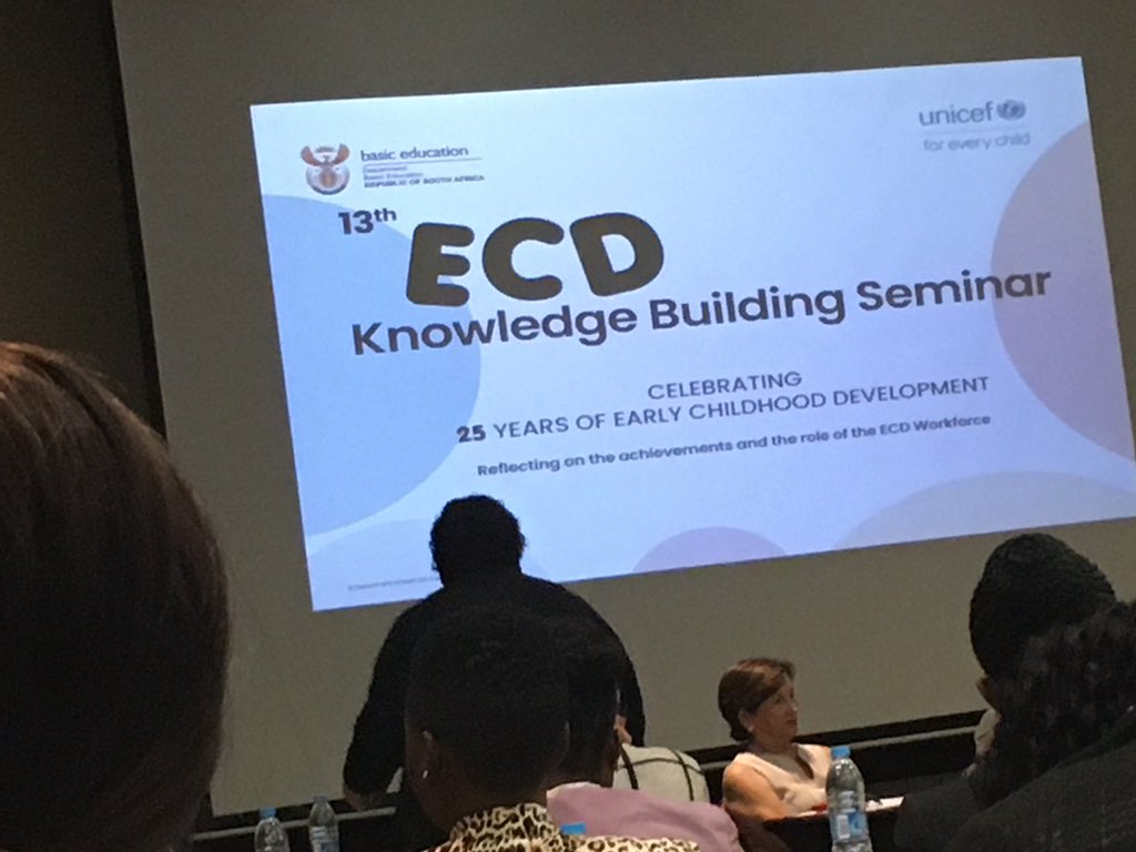 nomsa_gumbi's tweet image. “Looking back while looking forward in sharing wisdom to shape the future through ECD” @UNICEF_SA @DBE_SA @cotlands @_playsa 

...panel discussing our achievements in the role of ECD Workforce as a facilitator and trainer in the ECD @tsogosun Pretoria #ECDKBS13 #SSPTAConf #ECD