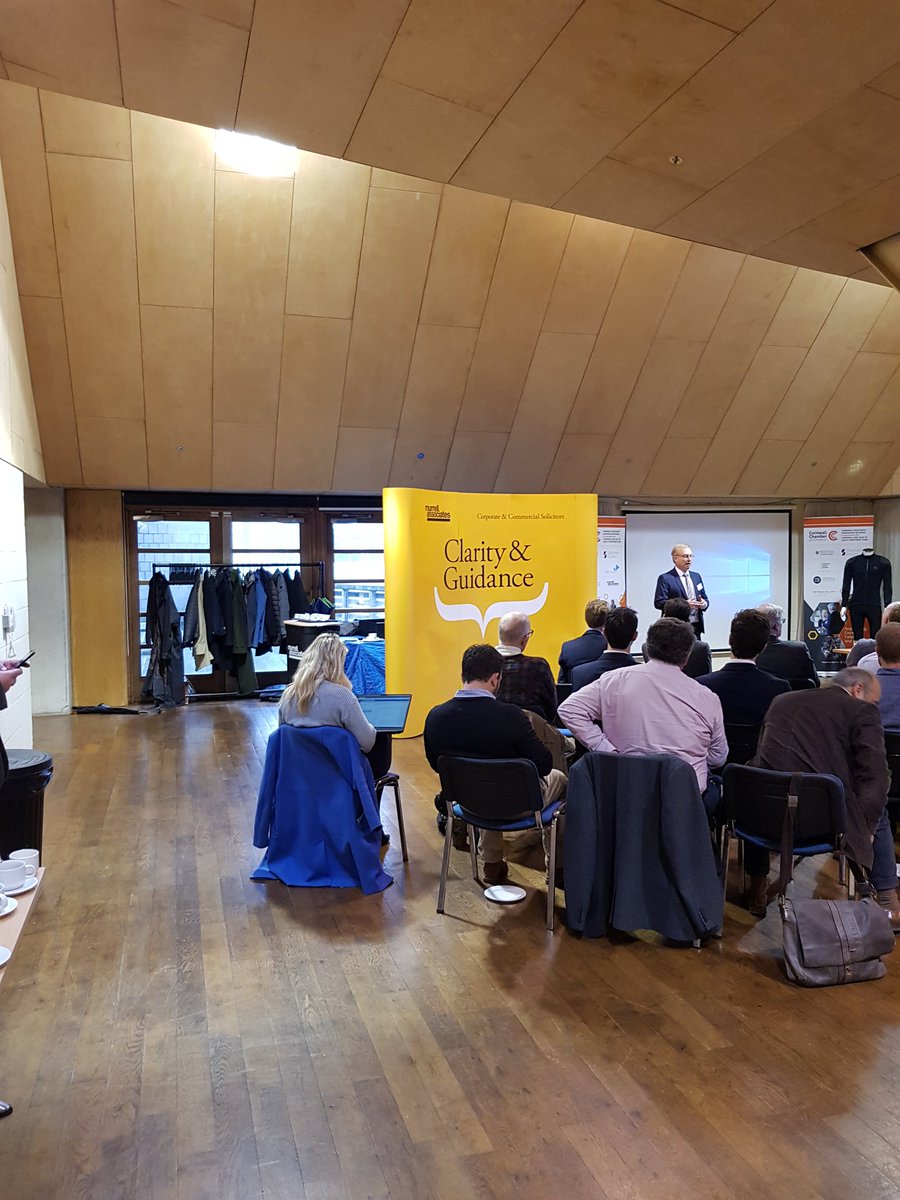 John Acornley of LEP and CIOSIF responding to my intro to full house at Chamber Innovation Investment Network at Maritime Museum.  Good fortune to businesses presenting