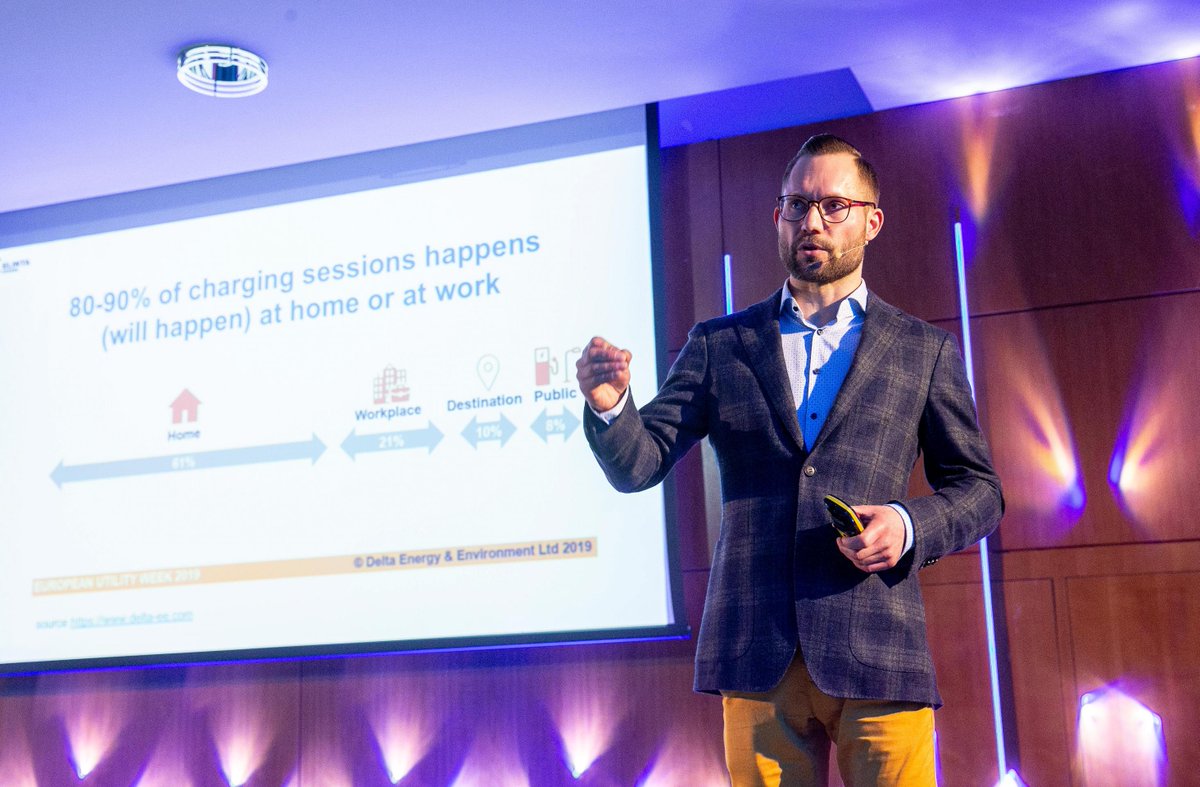 ElintaCharge's tweet photo. Ignas Mikutis the #MythBuster 🦸🏻‍of #ElintaCharge was breaking the most common myths about EVs and speaking about never ending diesel love🖤 at the Baltic Energy Forum 2019 organized by @vzinios

What myths about #emobility, #EVs and #evchargers have you heard? 🤷‍ https://t.co/8LppIvfOqU
