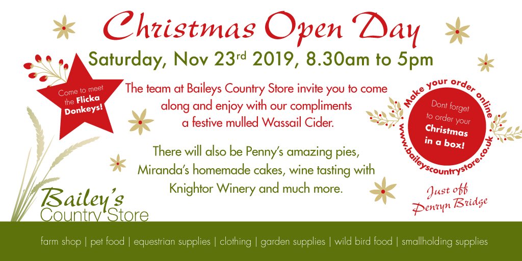 Christmas is just around the corner - join us for a mince pie and a mulled cider!