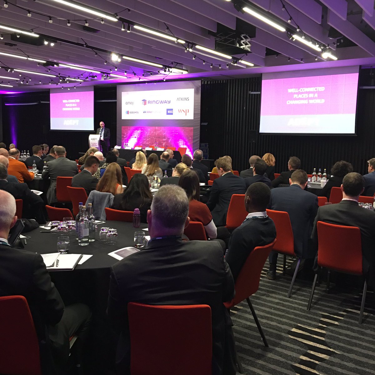aldercrossltd's tweet photo. Darryl Eyers, @ADEPTLA President, opens the Autumn Conference in @ApexHotels Bath https://t.co/Mp0uAwwW9e