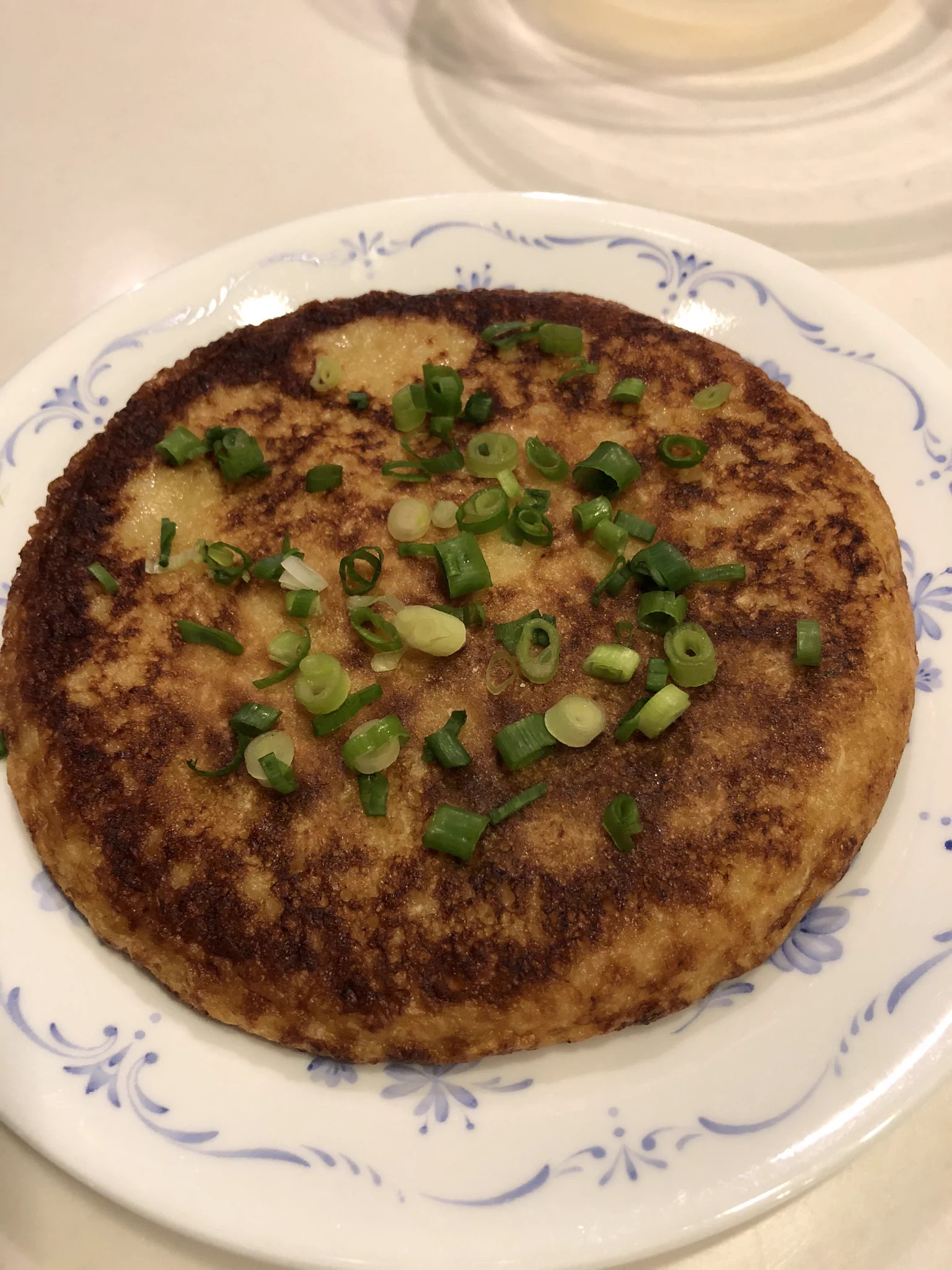 ちょっと焼き過ぎ？（笑）
小さめのフライパンでふっくら焼けました。モチモチ、美味しかったです。リピします。  