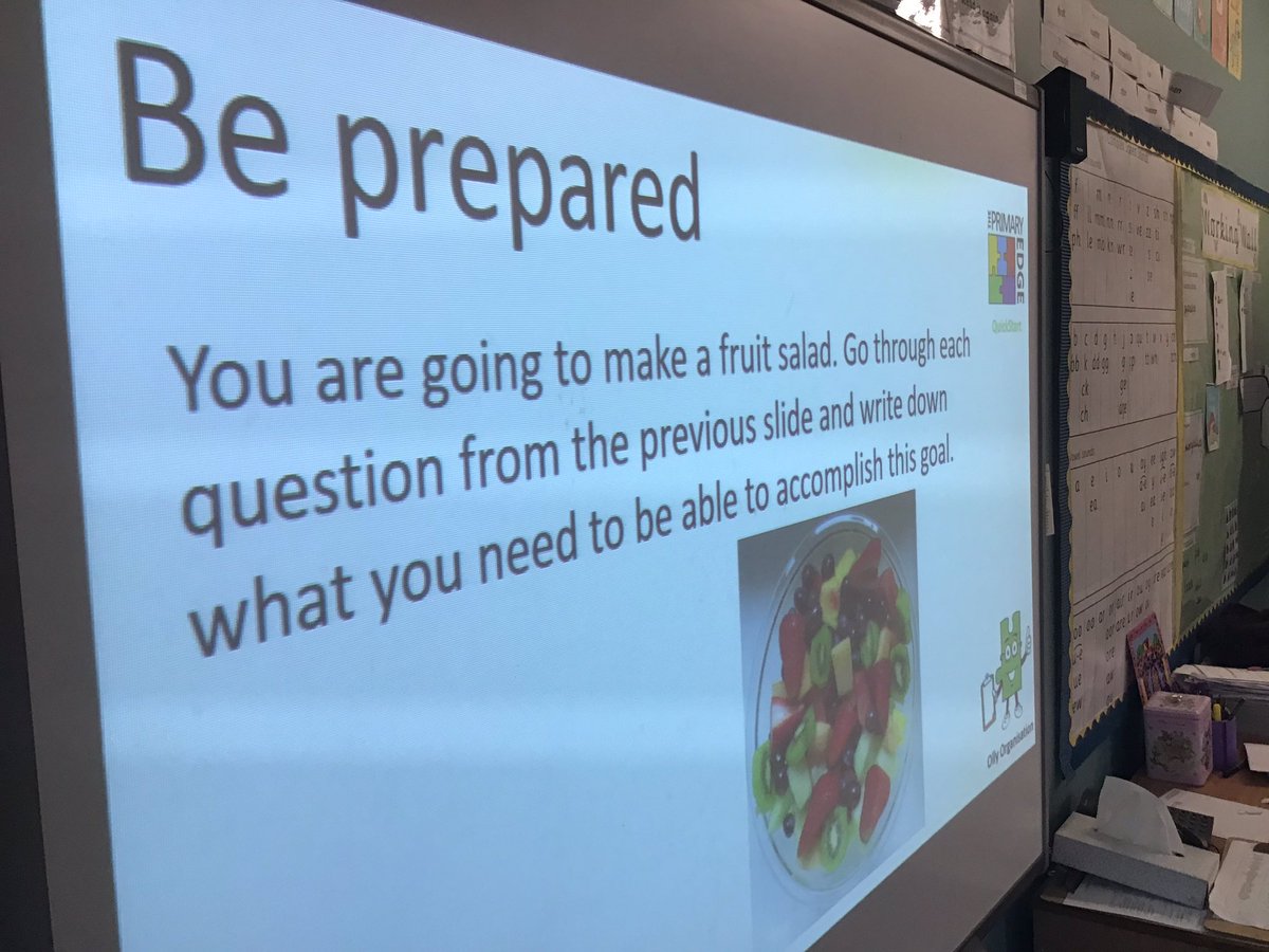 WrensMPS's tweet photo. This morning we are learning about the importance of preparation.@pshemps https://t.co/XYWtjx57A0