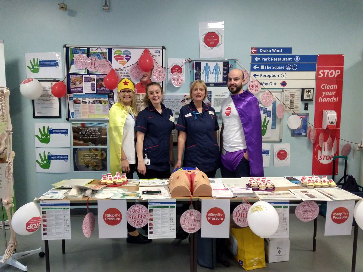 LNWH_TV_Team's tweet photo. Stop the Pressure Ulcer Day at Northwick Park Hospital#stopthe pressure https://t.co/qkvB29ChTS