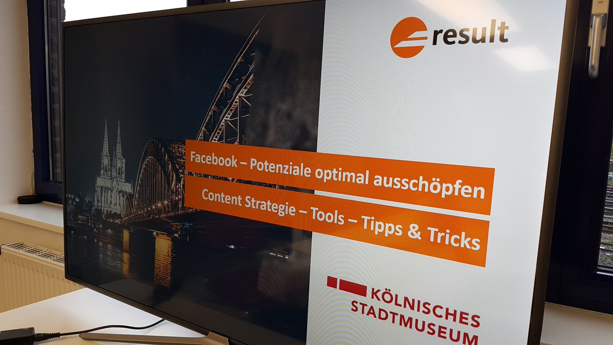koeln_museum's tweet image. Ist Facebook wirklich tot?😲
Über die Potenziale von Facebook für unser Museum 🏛 diskutieren wir vom Team #KSM_DIGITAL heute mit Sabine und Alexa von
@result. Schön bei Euch zu sein!🍪😊👍
#DigSMus