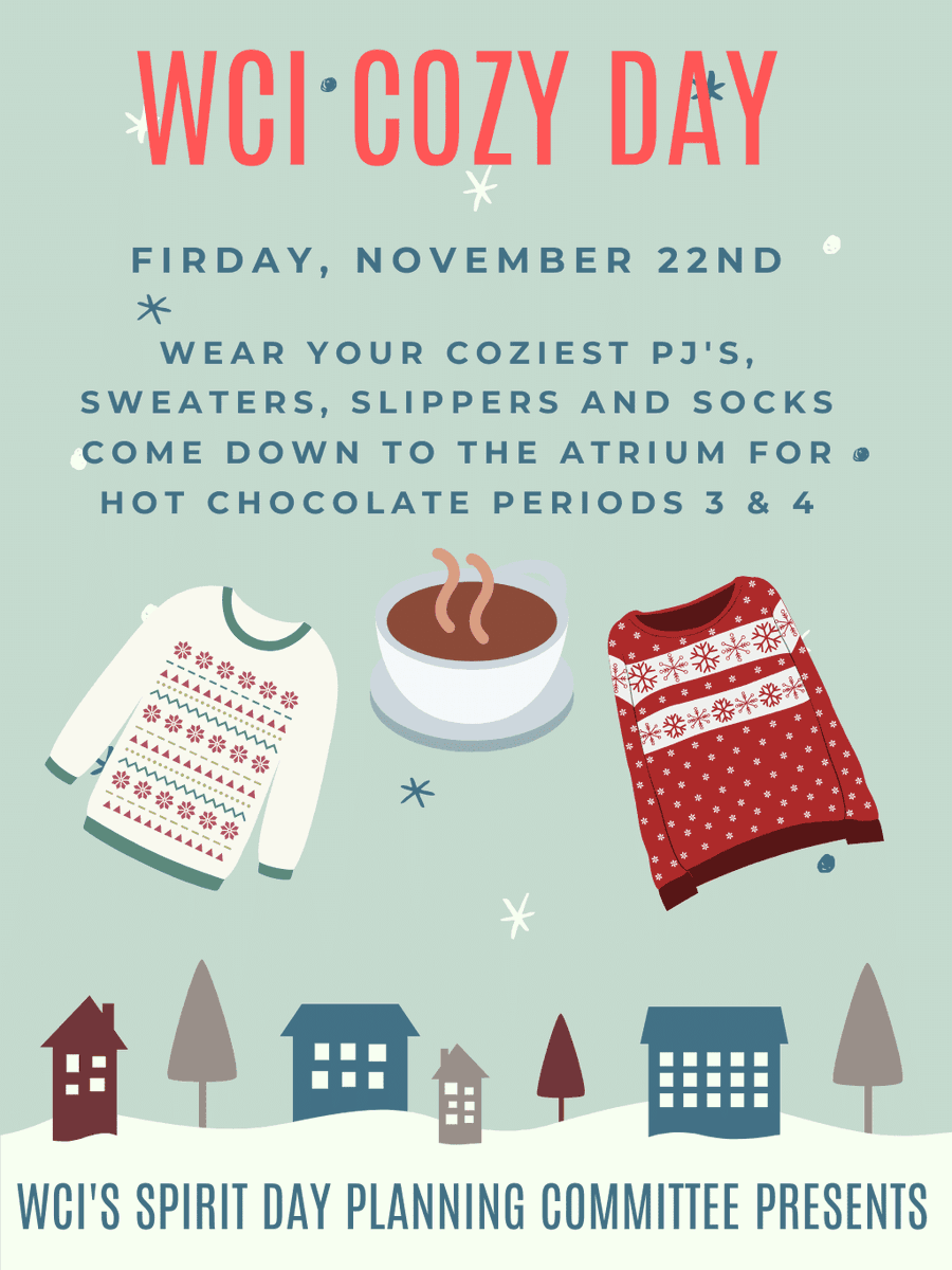 WCIGuidance's tweet image. Happening TOMORROW @ Westmount!!  #wcicozy #bewolves @WCI_YRDSB @WestmountRadio1