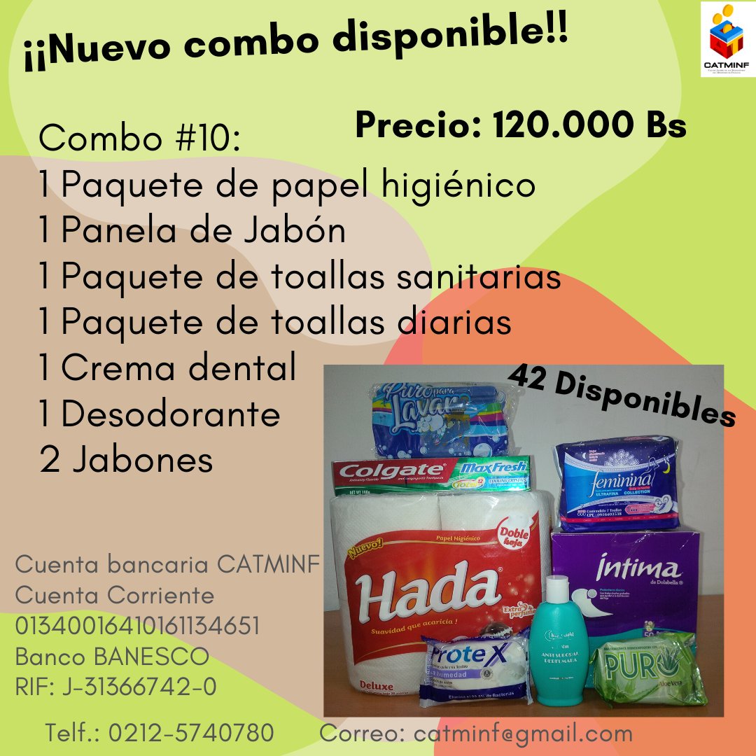 catminf's tweet photo. Buen día queridos asociados de CATMINF

Para más información puedes consultar vía correo electrónico, teléfono o redes sociales

#21Nov #Combos #Felizdia #FelizSemana #FelizJueves #Asociados #Catminf #Caracas #Venezuela https://t.co/E7h7YPNSNx