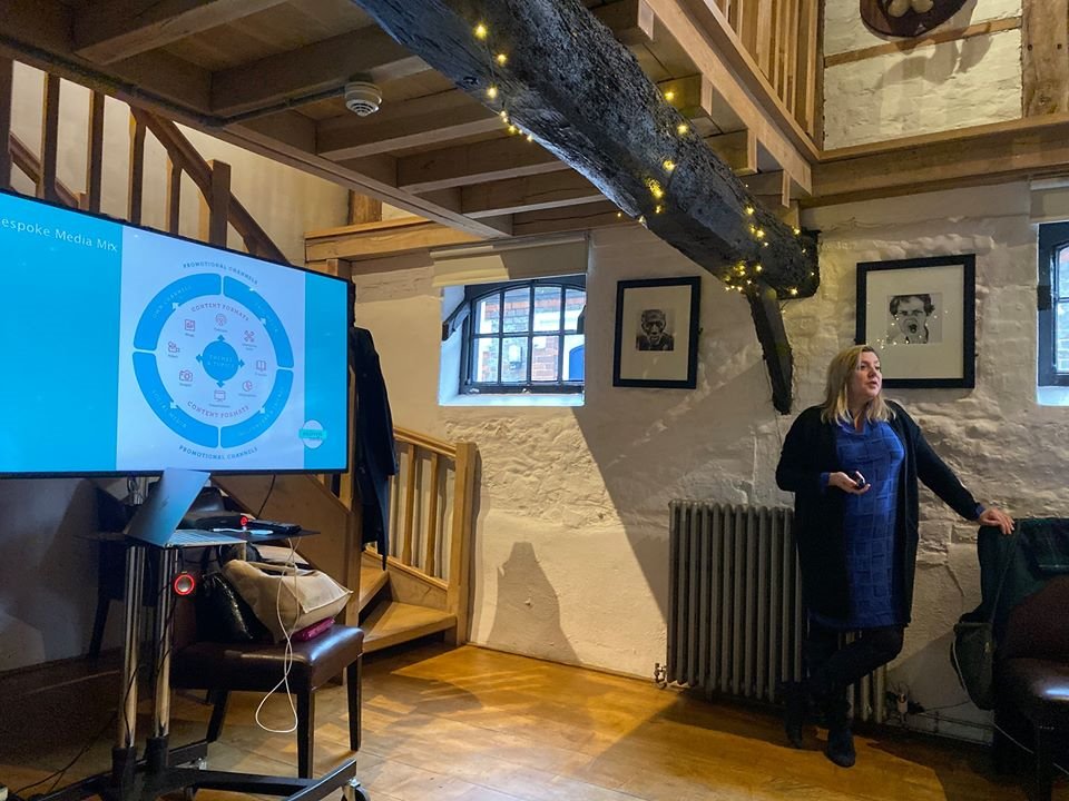 Sarah_Parfitt's tweet photo. Some mornings leave you buzzing! Today was one of them. I was invited by @MediaHub_UK member &amp; friend @ejthementor  to speak @ #SHEnetWORKS'  in #Henley about the #Ethiopian families we've been helping in Gende Tesfa though @PfCEthiopia. We need to raise £4500 this year! Thnx EJ! https://t.co/sVE74fZo59