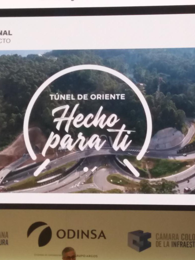 Actualmente exponen en Congreso Nacional de Infraestructura historia <a href="/TunelDeOriente/">Túnel de Oriente</a>, gran obra en operación. Su capex $960.000 millones. <a href="/asambleadeant/">Asamblea Departamental de Antioquia</a> <a href="/LuisAlfreRamos/">Luis Alfredo Ramos</a> @obrasantioquia. No agradecen apoyo de <a href="/asambleadeant/">Asamblea Departamental de Antioquia</a>.