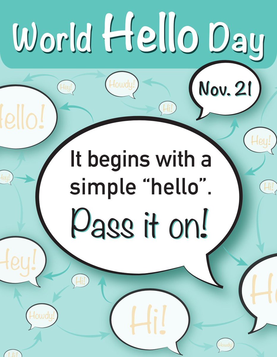 flex_core's tweet image. Today is World Hello Day. Take the challenge and greet 10 people today!
#FlexCore #Specialists #MeasuringEnergy