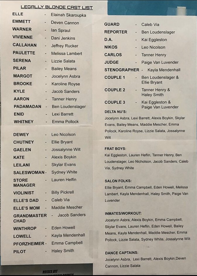 Congrats to everyone!