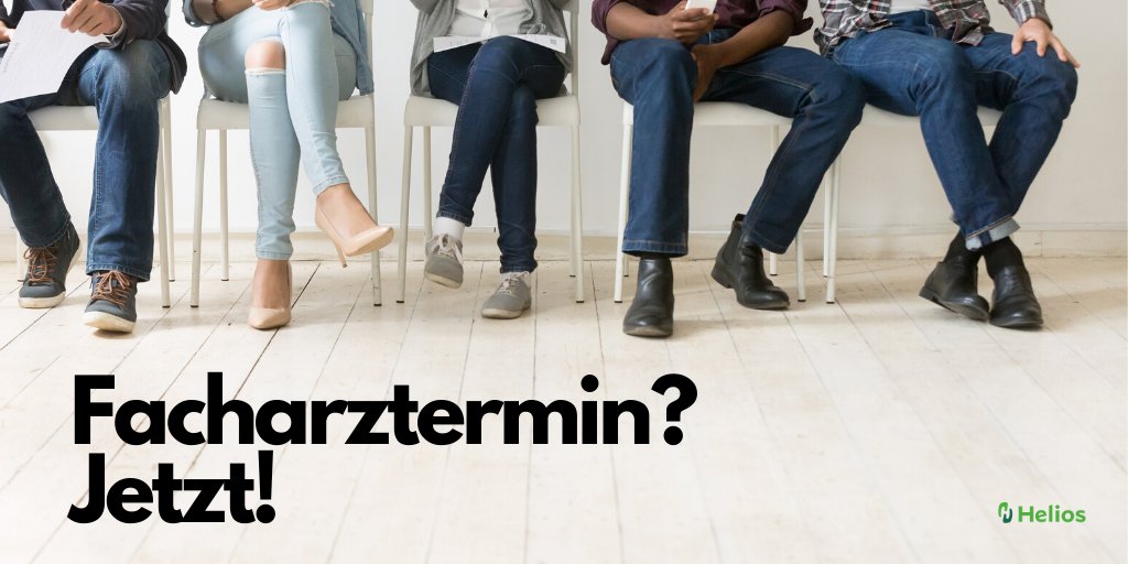 Helios startet eine eigene Facharzt-Hotline!
Sowohl telefonisch als auch online können in vier Bundesländern Arzttermine vereinbart werden. Ein Ausbau der Service-Offensive ist im kommenden Jahr geplant. Weitere Infos findet Ihr hier: helios-gesundheit.de/unternehmen/ak…