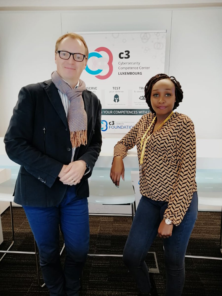 yelbridges's tweet photo. #EconomicBridges #CyberSkills #Partnerships #EastAfrica #Cybersecurity
Still, at the European Microfinance week, we had our deputy board with Pascal Steichen, CEO of C3, Luxembourg. https://t.co/pHWBCODqyW