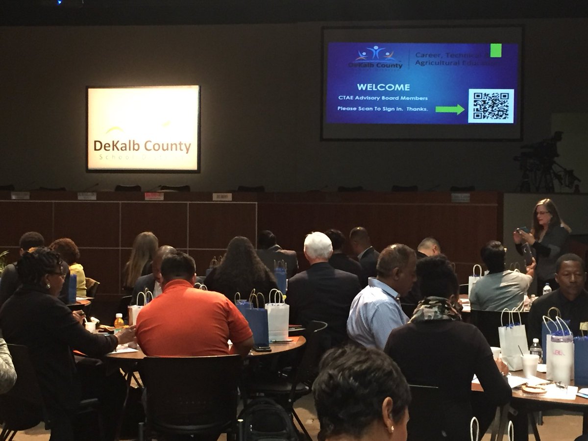 Thank you to all of our guests for participating in our CTAE Fall Advisory Board Meeting!