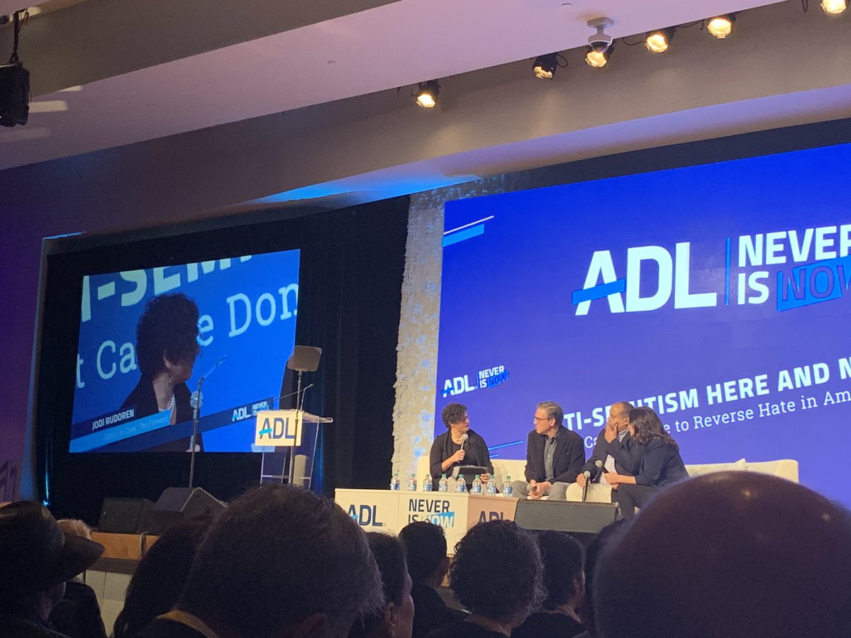 Attending #neverisnow at the Javits center. Fighting hate starts now