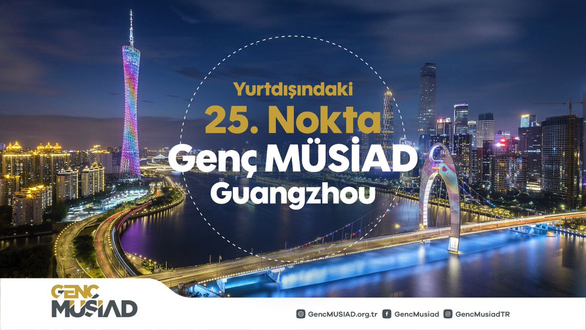 gencmusiad's tweet photo. Çin'deki 2. noktamız olan Guangzhou temsilciliğimiz ile birlikte Genç MÜSİAD yurtdışında 25. noktasına ulaştı. Ticaret ağımızı dünyanın dört bir yanına genişletmek için hız kesmeden üretmeye ve çalışmaya devam edeceğiz. https://t.co/ZheHdY8bFC