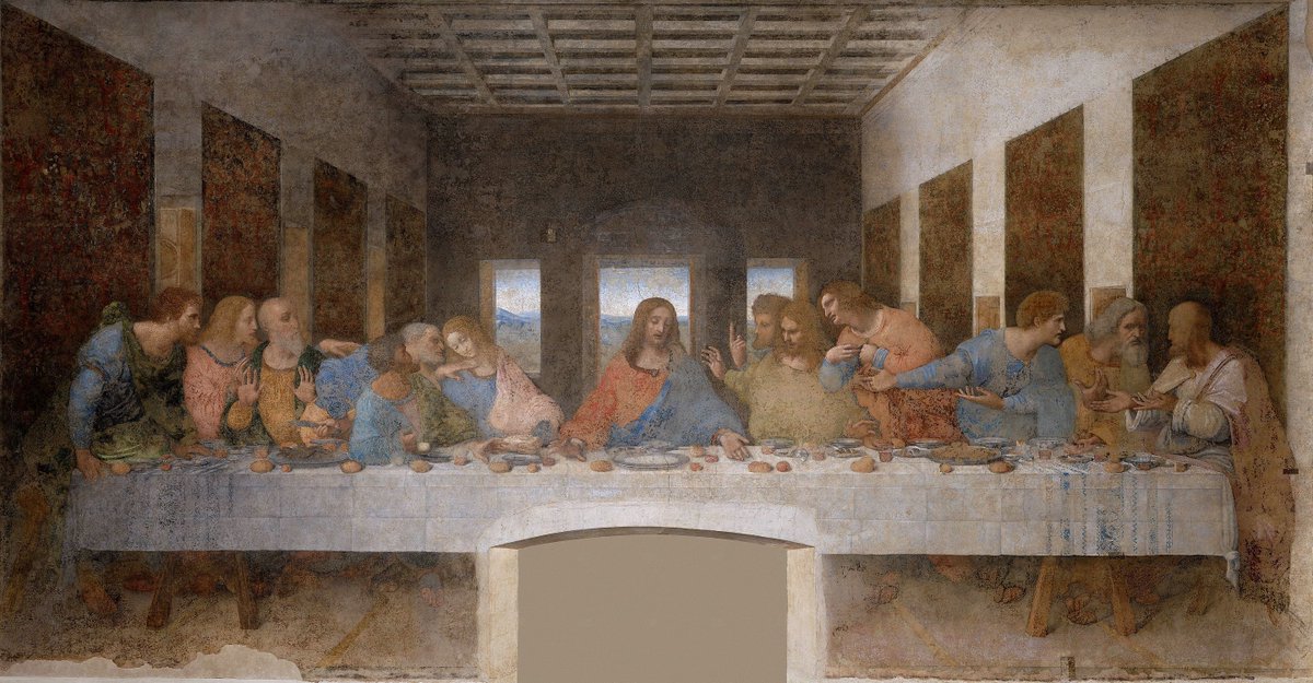  da Vinci's last supper painting