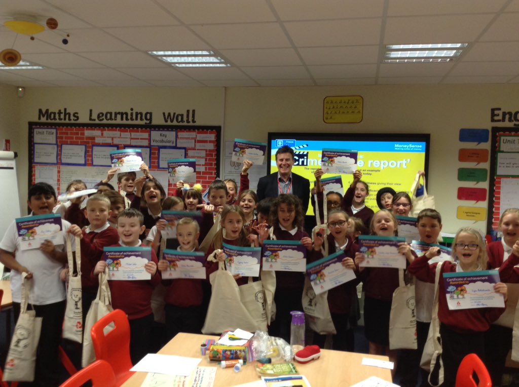 WooldenHill's tweet photo. Today year 5 and 6 took part in a Natwest MoneySense Fraud Investigation workshop. We had lots of great role play and presentations. #whmaths #wooldenhill #moneysense #natwest https://t.co/t3qg1ZUsL4